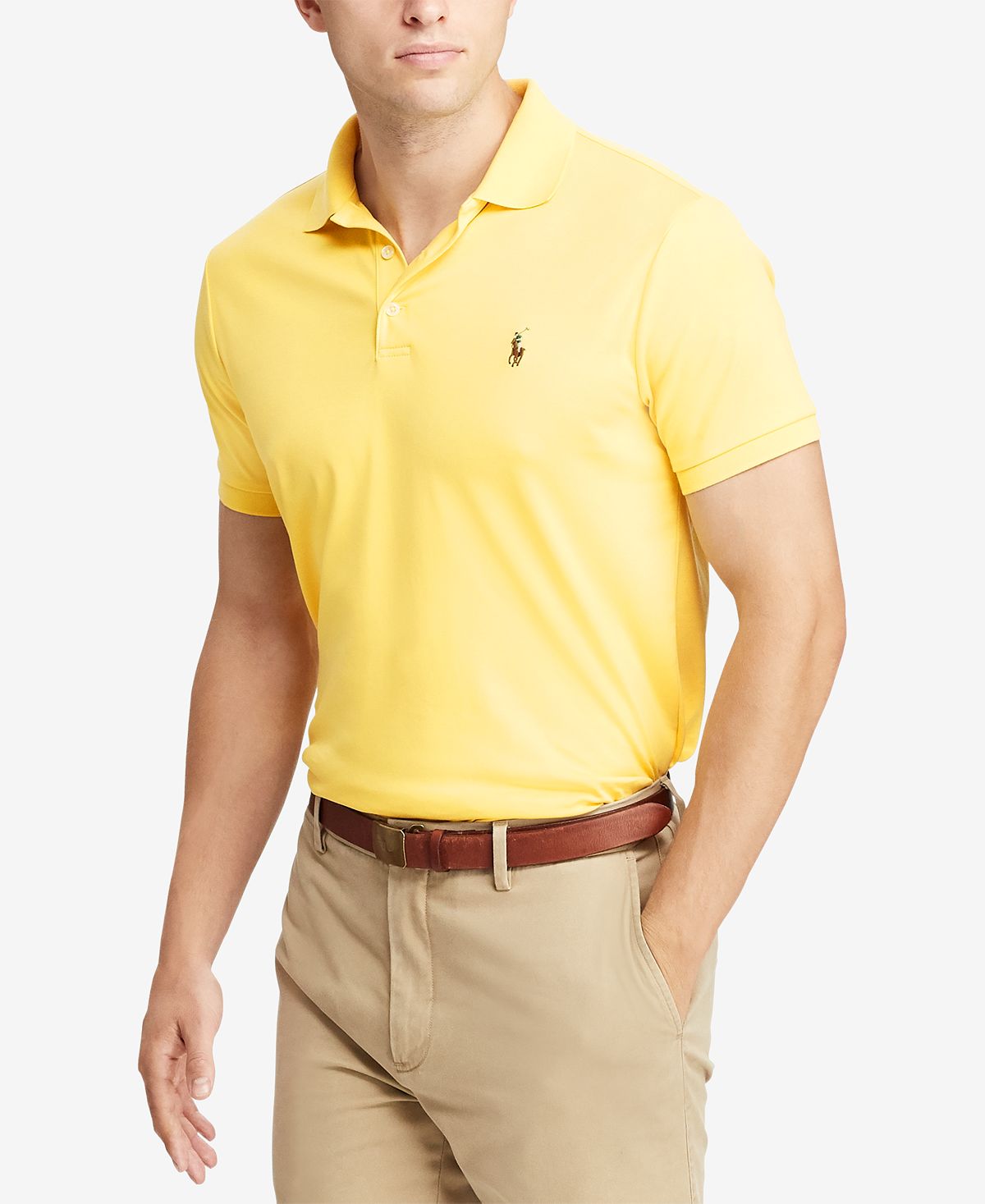 Поло из хлопка. Polo RL men. Ralph Lauren рубашка желтая. Man's Classic Polo Shirt. Поло мужское черное с желтым.