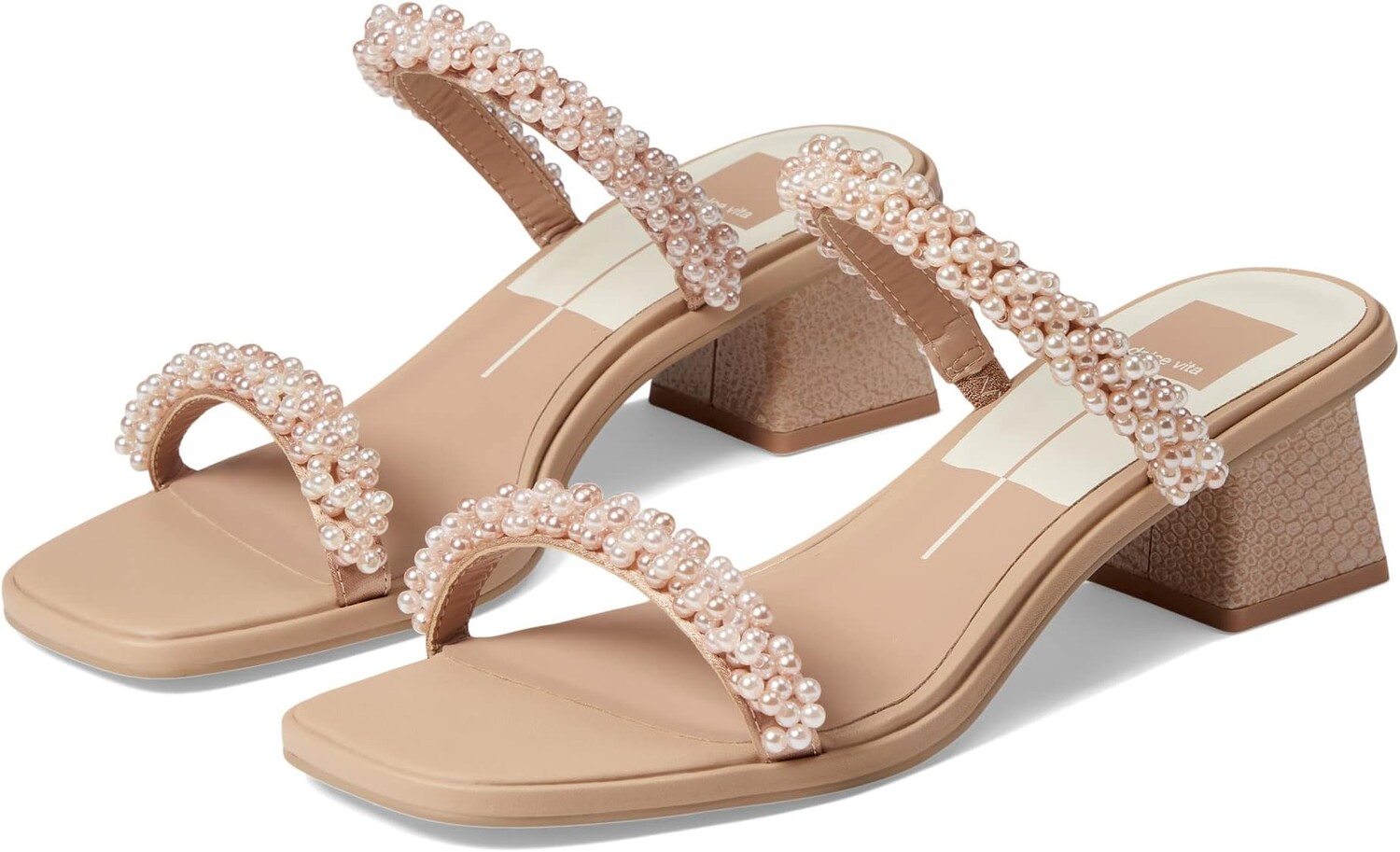 

Босоножки River Pearl Dolce Vita, цвет Blush Multi Pearls