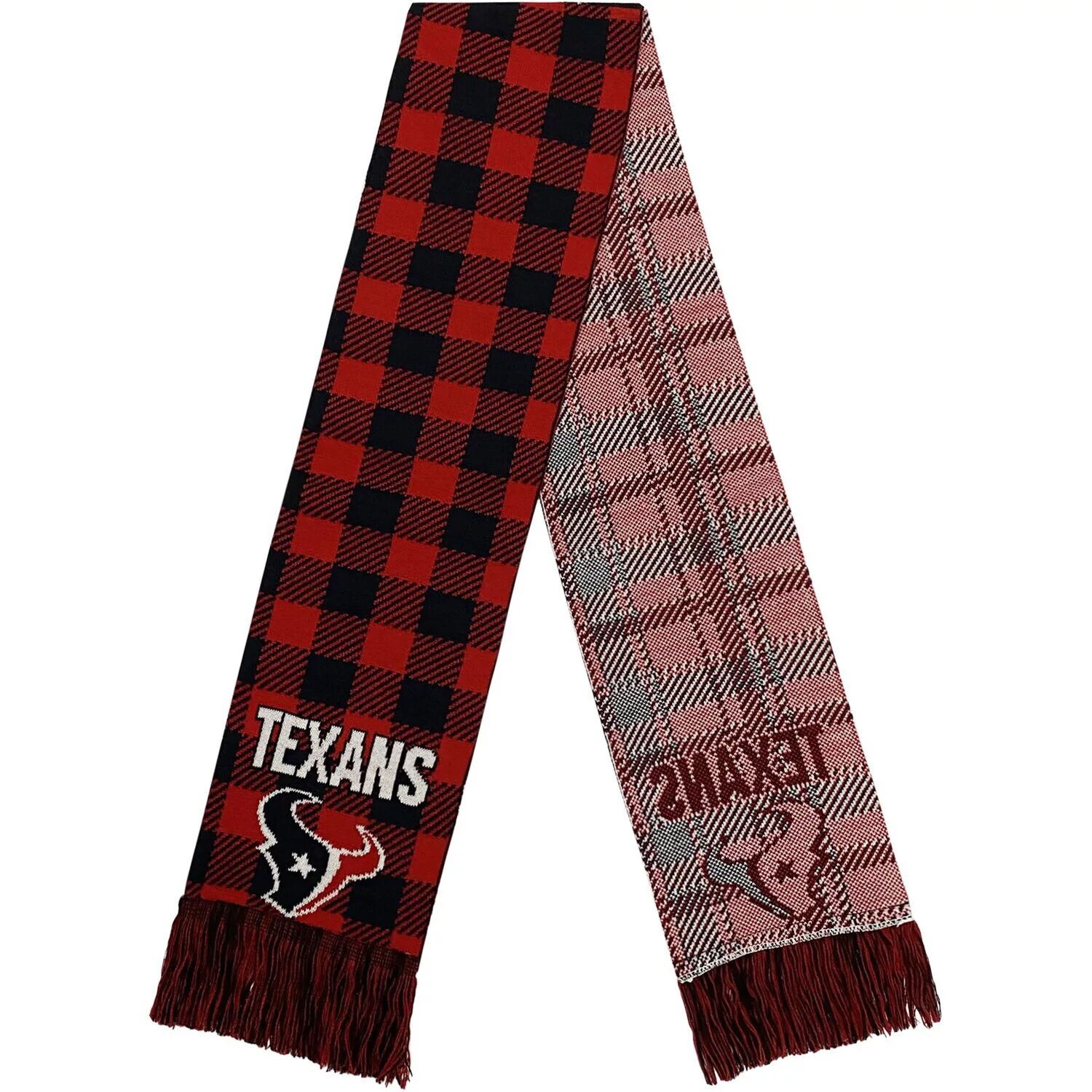 

FOCO Houston Texans Клетчатый шарф с цветными блоками
