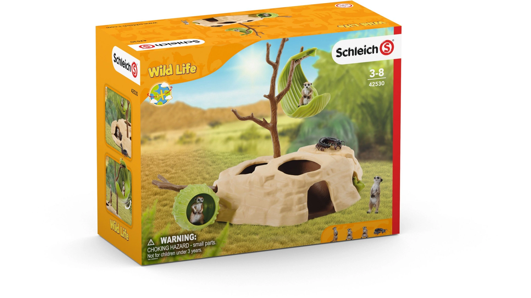 

Schleich Дикая жизнь Холм Сурикат