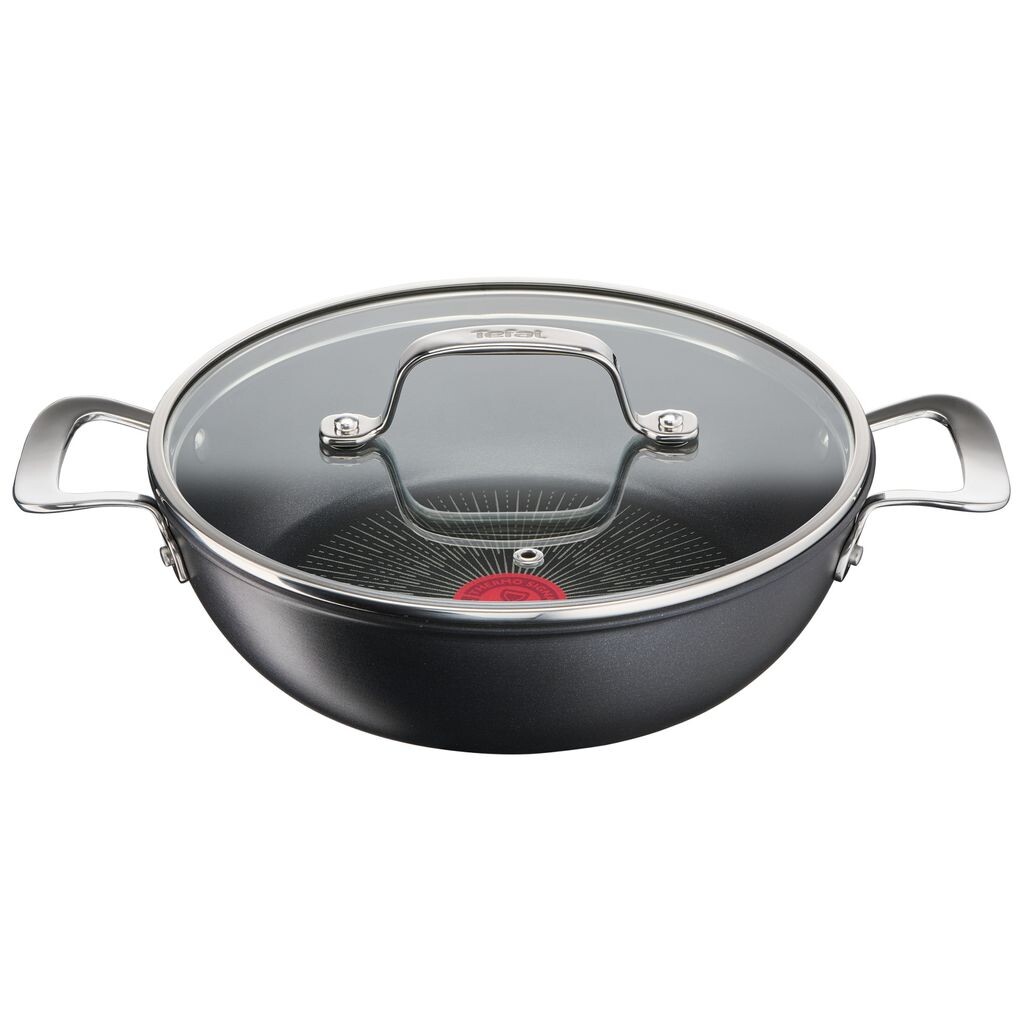 Сковорода Tefal Unlimited глубиной 26 см G25571, черный