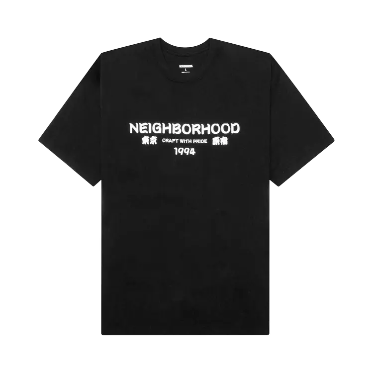 

Футболка Neighborhood Short-Sleeve 'Black', черный