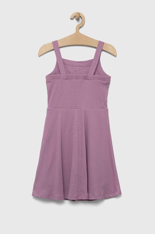 

Платье из хлопка для маленькой девочки Gap, фиолетовый