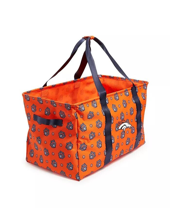

Женская большая автомобильная большая сумка Denver Broncos Reactive Vera Bradley, оранжевый