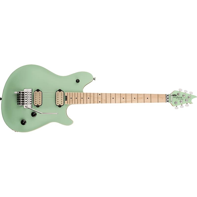 

Электрогитара EVH Wolfgang Special Guitar, Maple Fretboard, Satin Surf Green