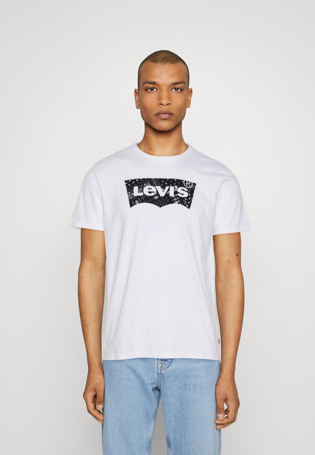 

Футболка с принтом Levi's, белый