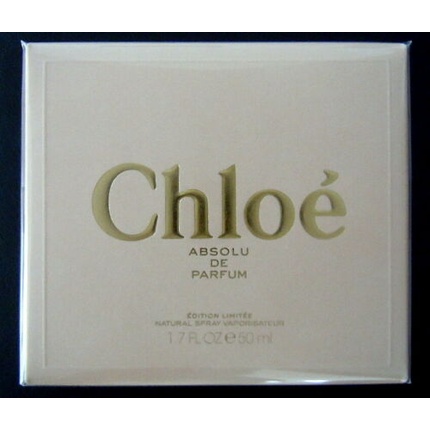 Chloe Absolu de Parfum 50 мл Eau de Parfum, лимитированная серия, новинка Chloé
