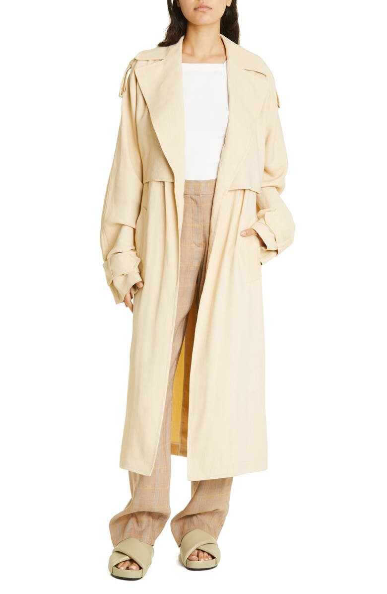 

Пальто Kingston Oversize из смесовой льняной ткани A.L.C.