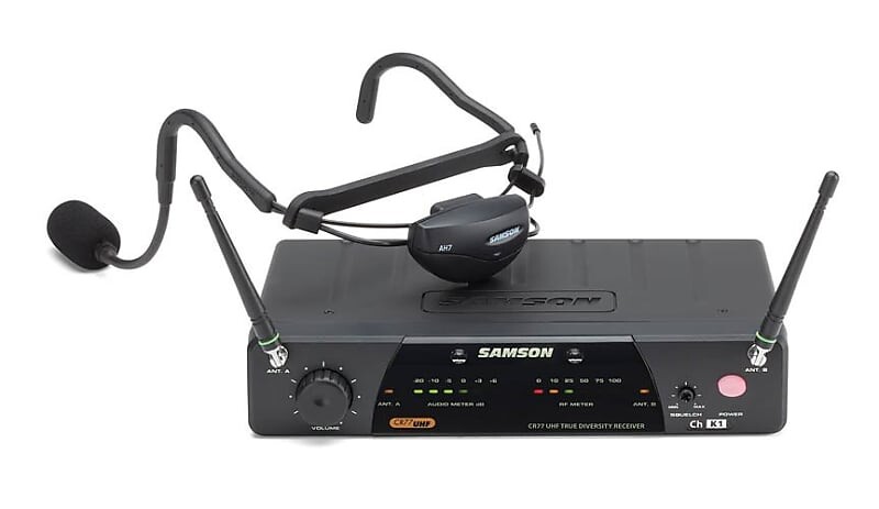 

Беспроводная система Samson AirLine 77 AH7 Wireless Fitness Headset Microphone System (K4 Band)