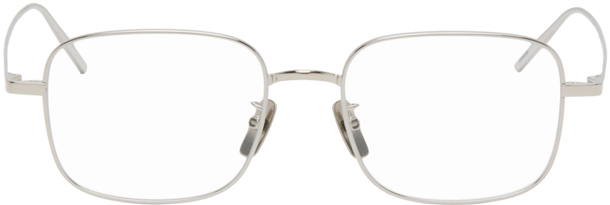 Серебряные квадратные очки Givenchy цена и фото