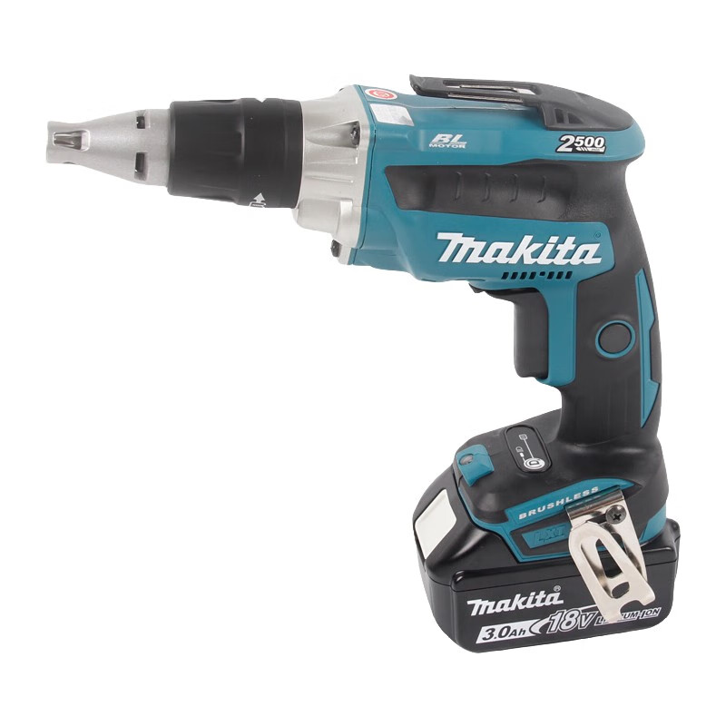 Отвертка электрическая Makita DFS250RFE + два аккумулятора 3.0Ah, зарядное устройство