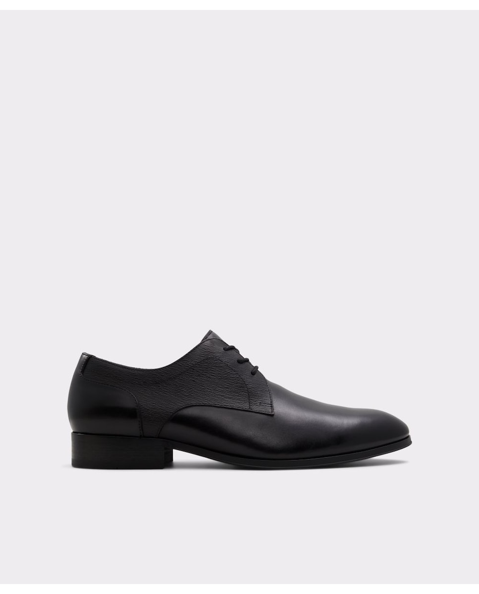 Мужские черные кожаные туфли на шнуровке Aldo, черный женские черные кожаные туфли aldo черный