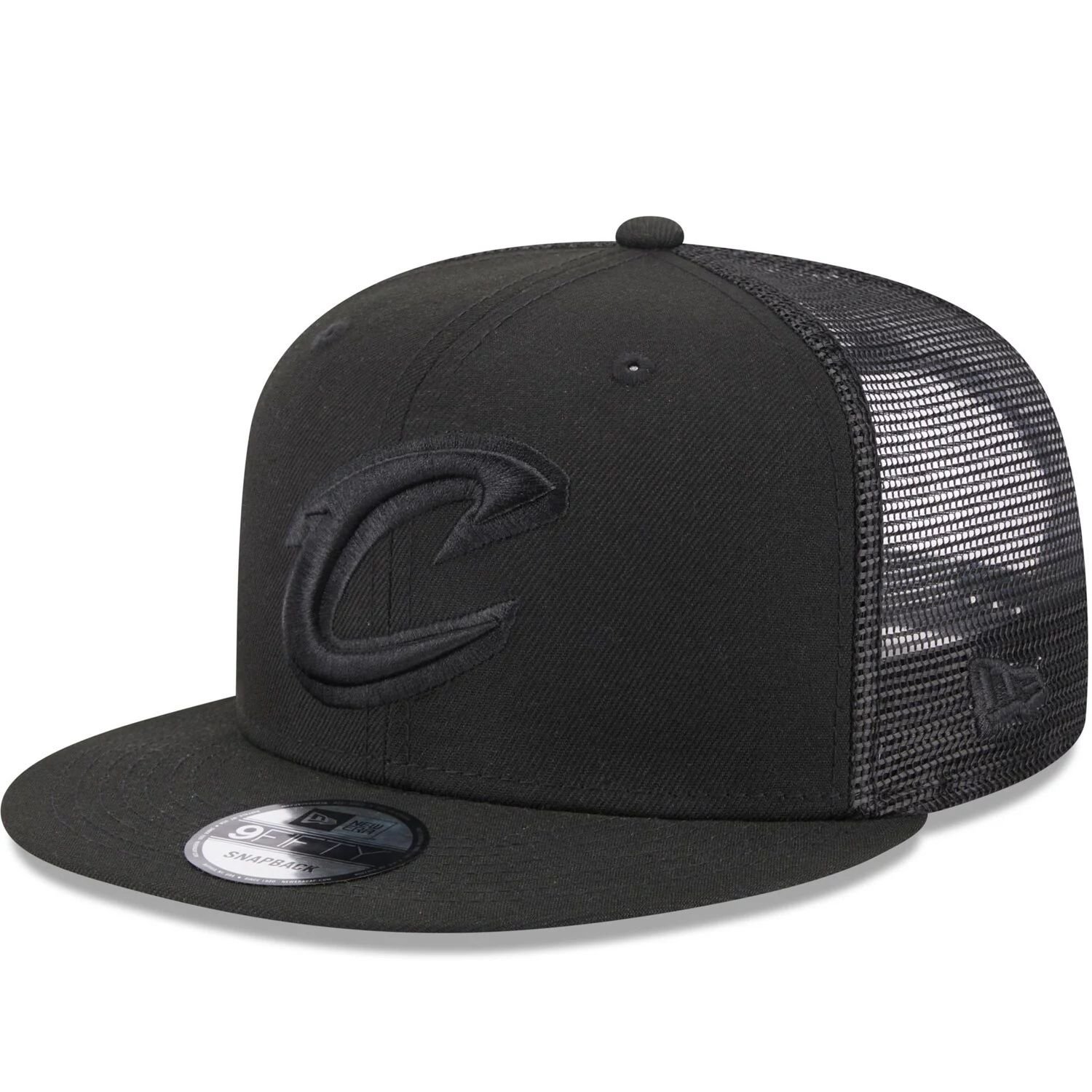 

Мужская черная кепка New Era Cleveland Cavaliers Classic 9FIFTY Trucker Snapback