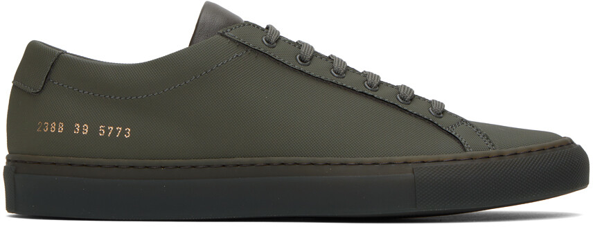 

Кроссовки цвета хаки Achilles Common Projects
