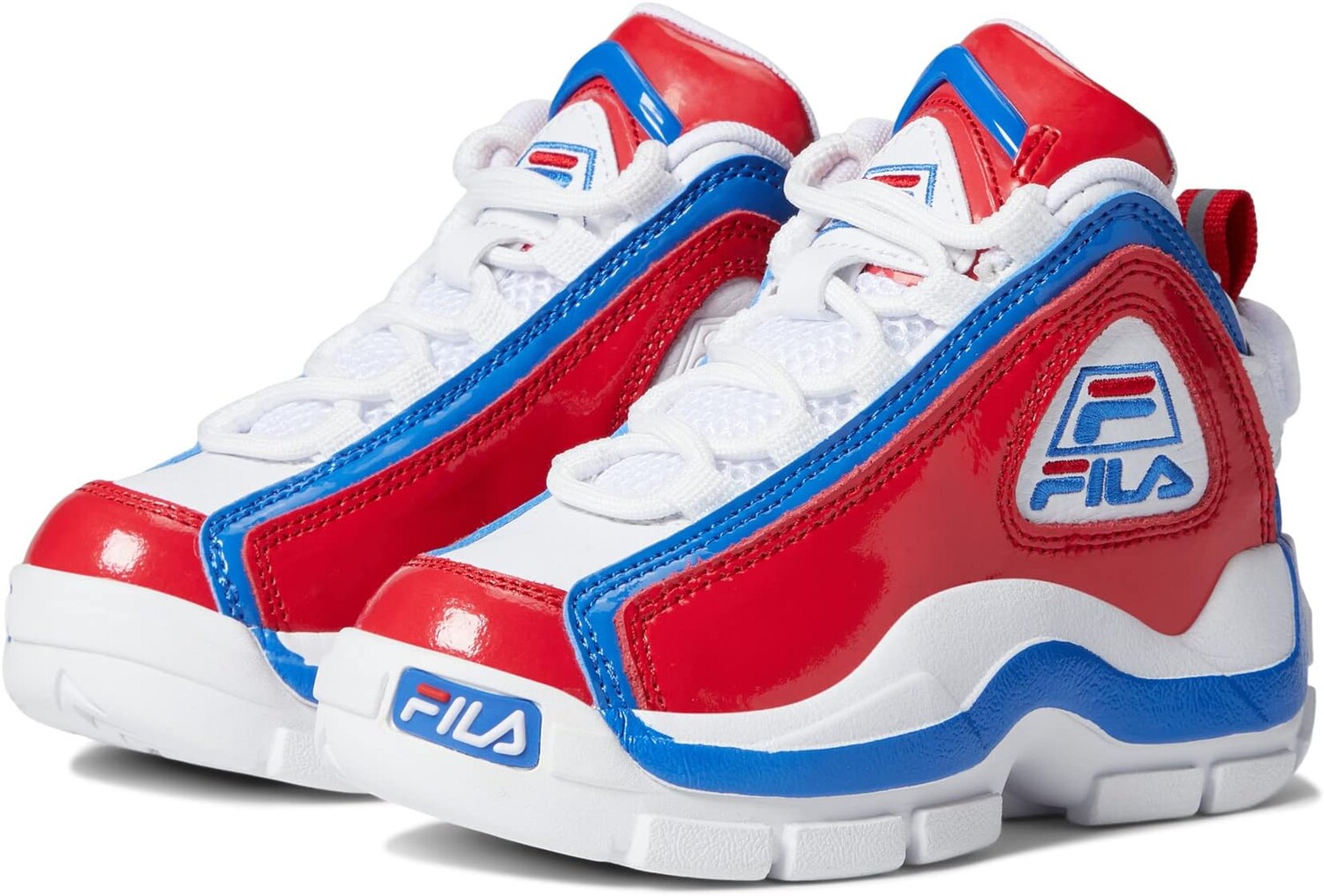 

Кроссовки Grant Hill 2 Fila, цвет White/Fila Red/Prince Blue