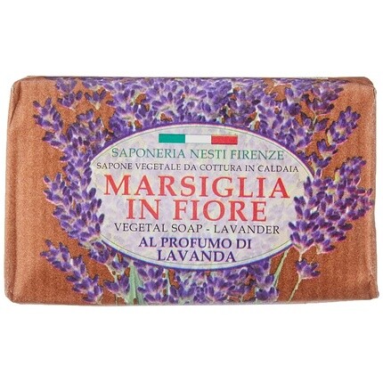 

Растительное мыло Marsiglia In Fiore с лавандой Nesti Dante