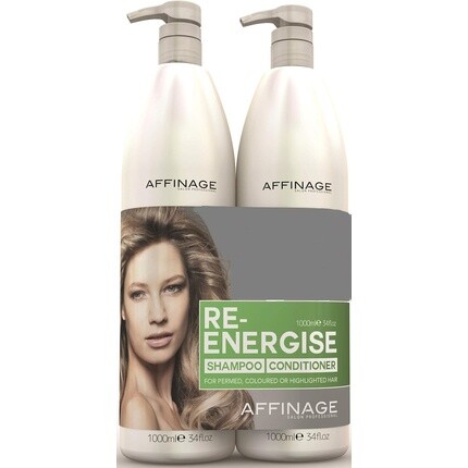 

Шампунь и кондиционер Re-Energise Duo, 1000 мл, Affinage