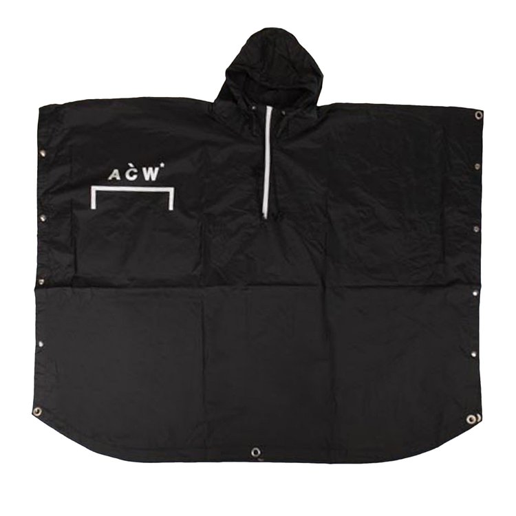 

Куртка A-Cold-Wall* Oversized Hooded Rain 'Black', черный