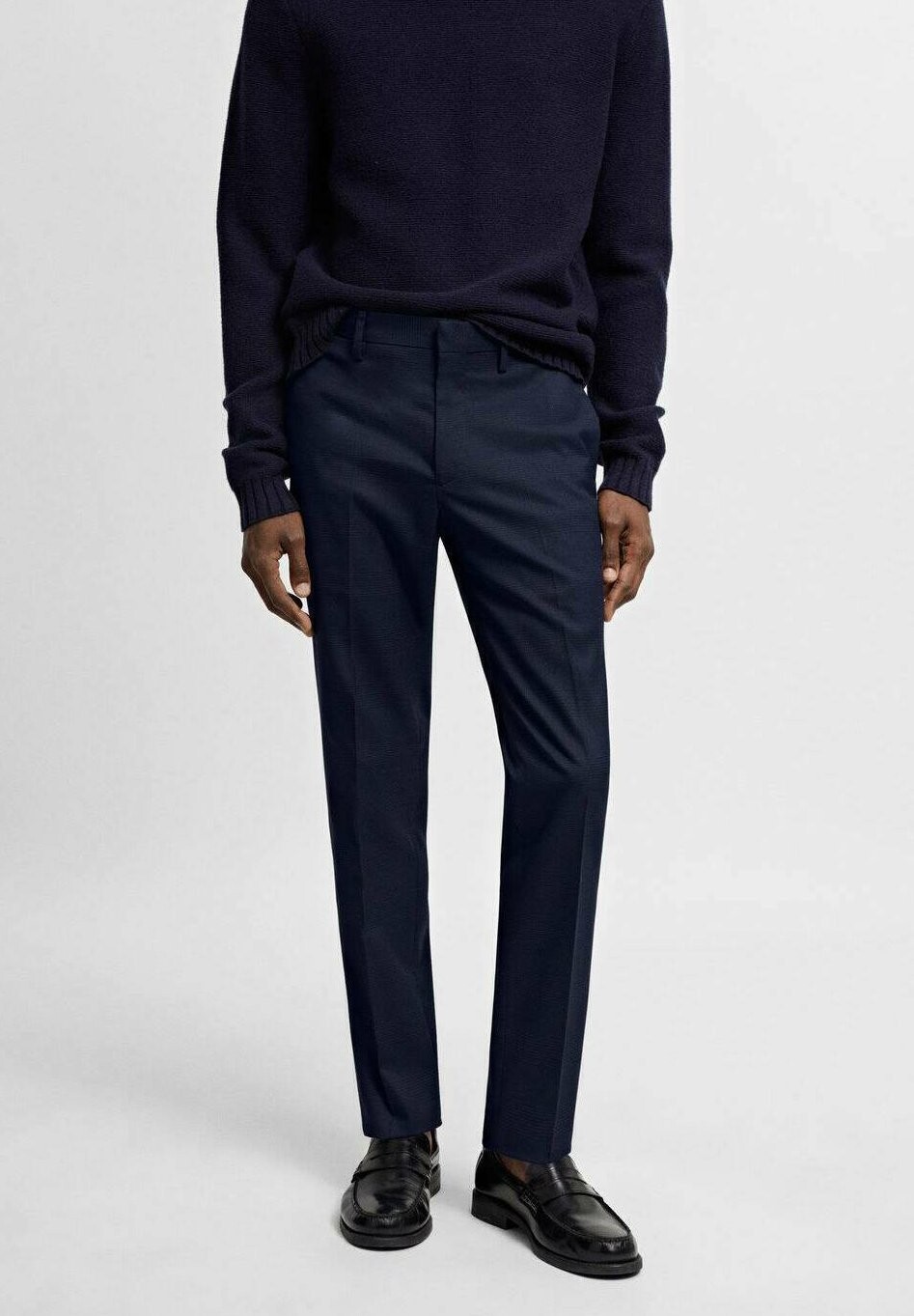 

Чиносы Paris Mango, цвет dark navy