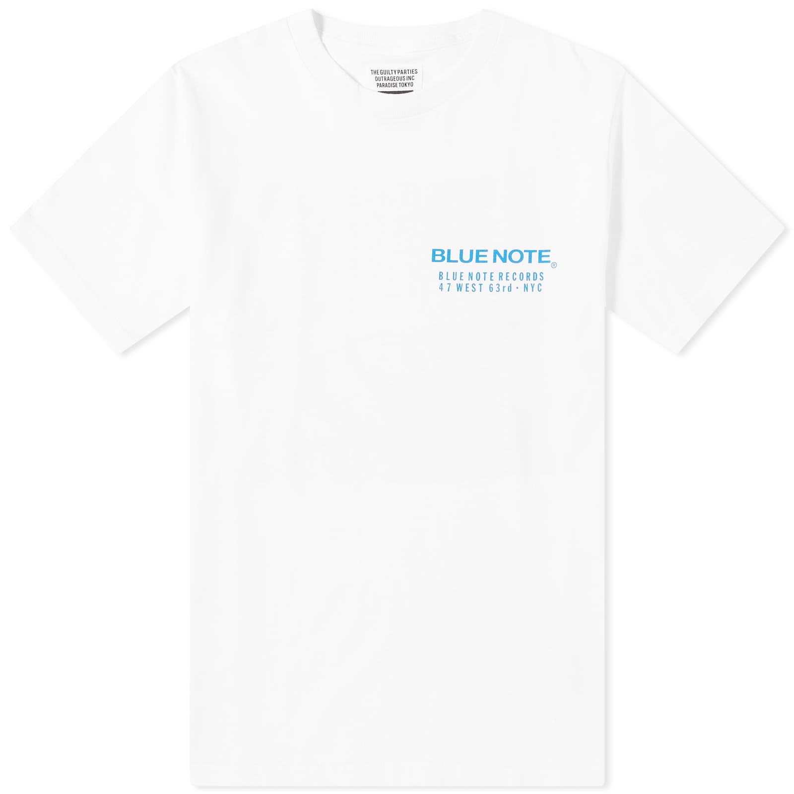 

Футболка Wacko Maria Blue Note Type 2, белый