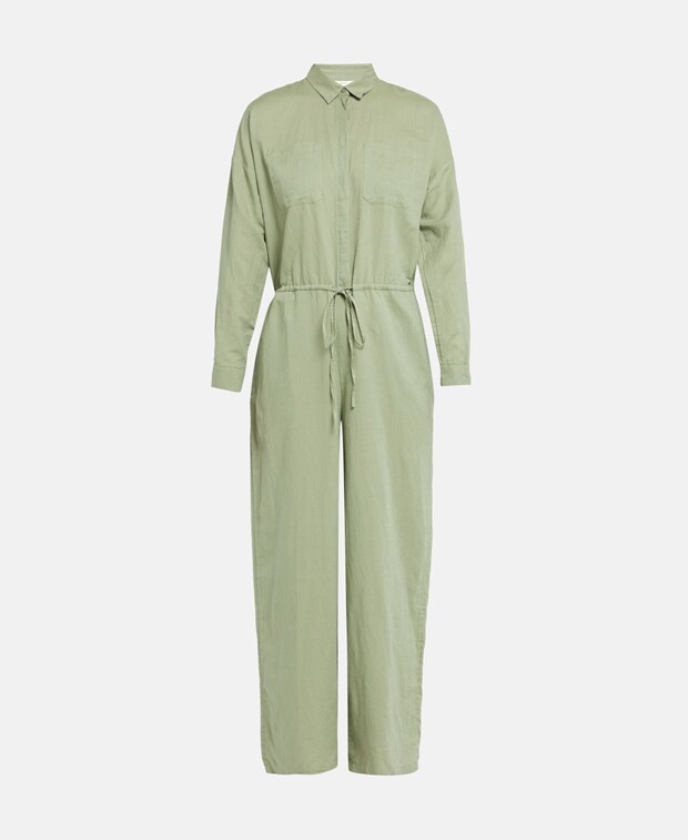 

Льняной комбинезон Esprit, лаймовый