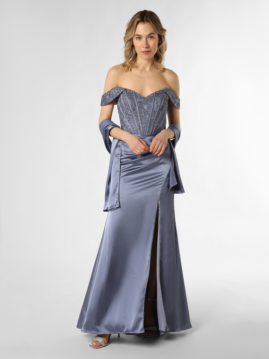 

Платье Unique Abend, цвет blue stone