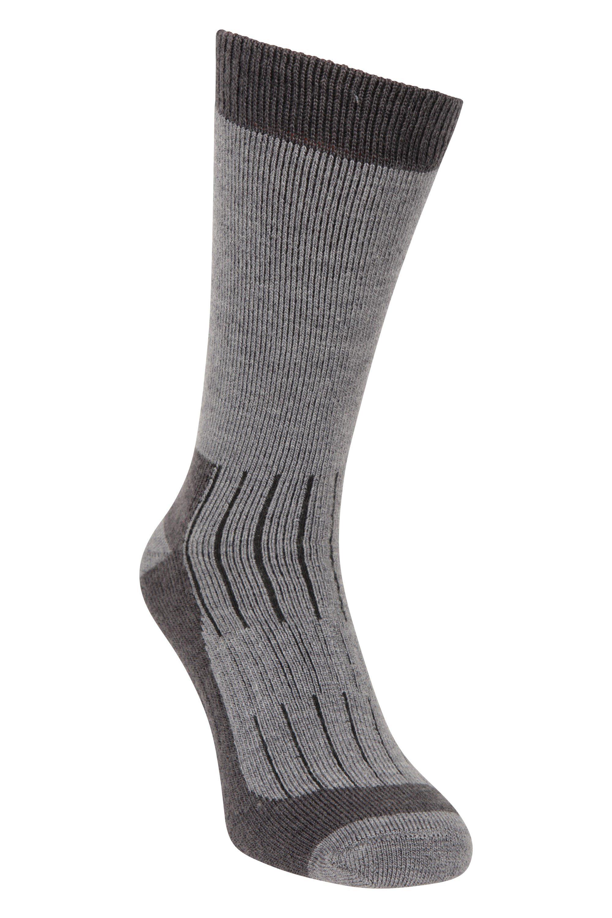 Термоноски Merino Explorer с гладким швом на носке Mountain Warehouse, серый