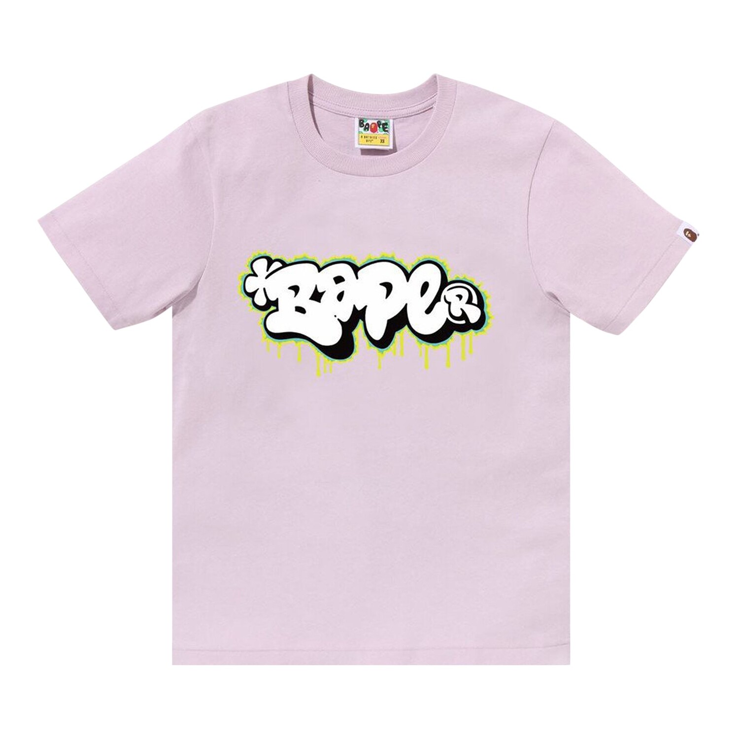 

Футболка с логотипом BAPE Graffiti, цвет Фиолетовый