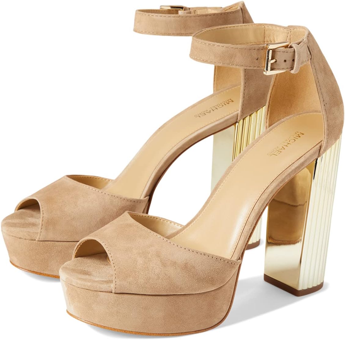 

Босоножки Porter Ankle Strap MICHAEL Michael Kors, цвет Camel