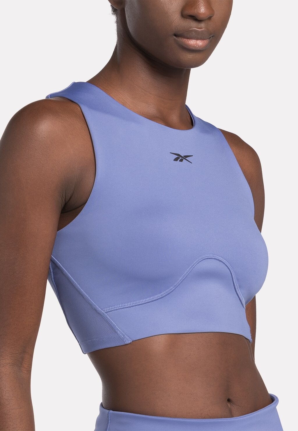 

Топ LUX CONTOUR CROP Reebok, фиолетовый