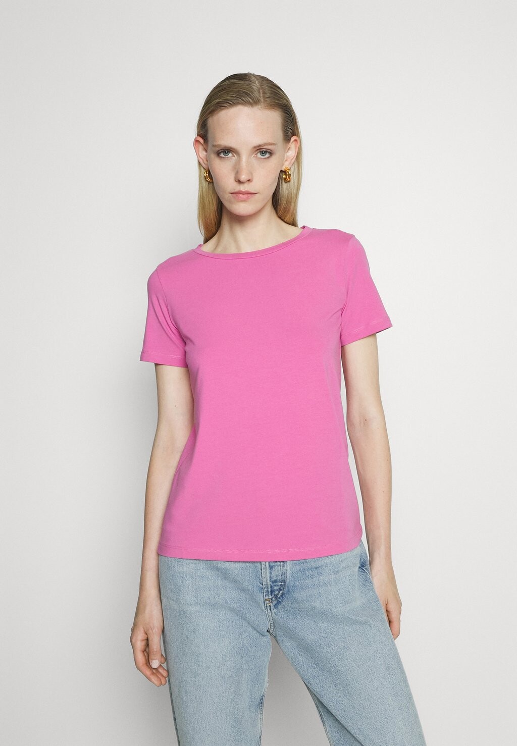 

Базовая футболка WEEKEND MaxMara, Фуксия, Розовый