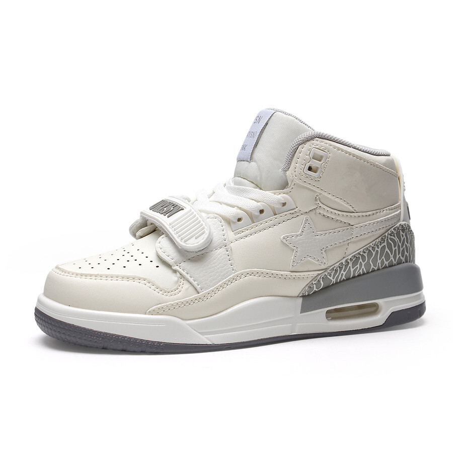 

Кроссовки STUR YSN Skateboarding Shoes Unisex High-top, белый/синий