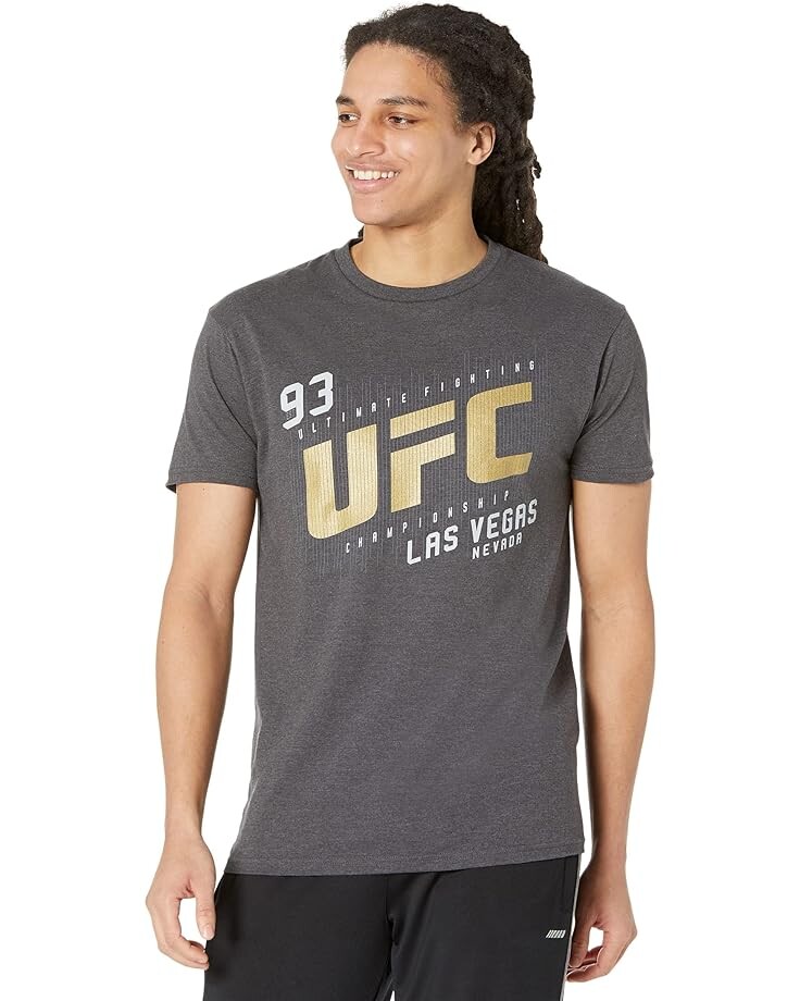 

Футболка UFC On The Edge, цвет Charcoal Heather
