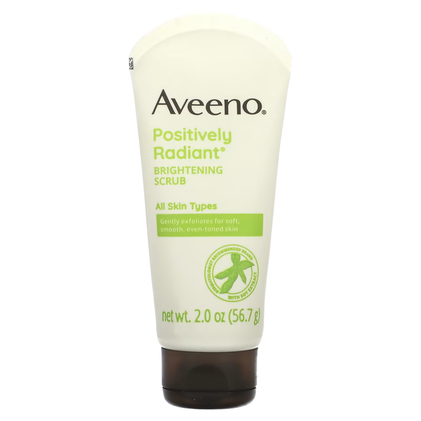 Aveeno Осветляющий скраб Positively Radiant Skin, 2 унции (56,7 г) aveeno ежедневный скраб для осветления кожи positively radiant 5 унций 140 г