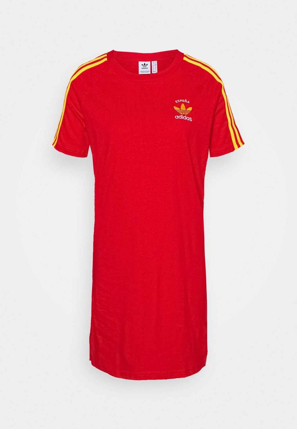 

Платье из джерси STRIPES SPORTS INSPIRED REGULAR DRESS adidas Originals, красный