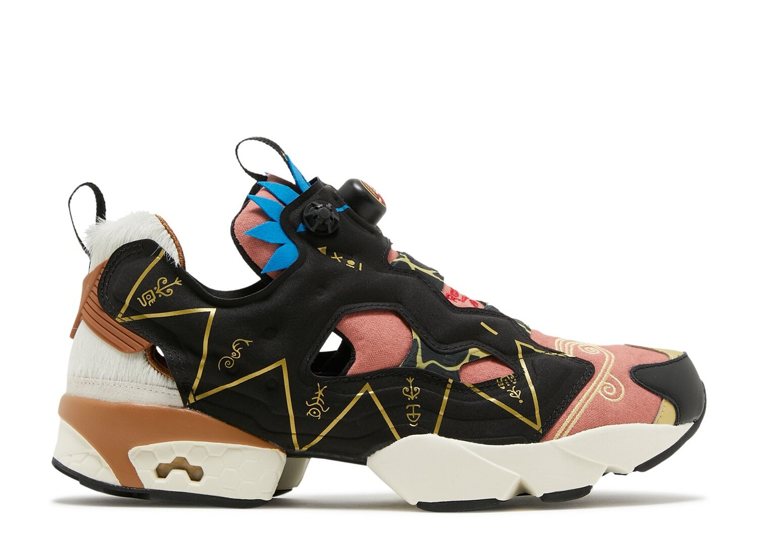 Кроссовки Reebok Power Rangers X Instapump Fury 'Rita Repulsa', черный