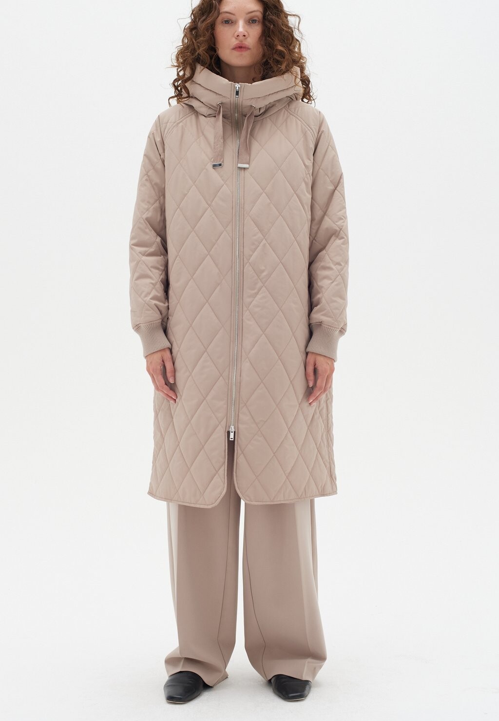 

Зимнее пальто IKTRAIW HOOD InWear, цвет mocha grey