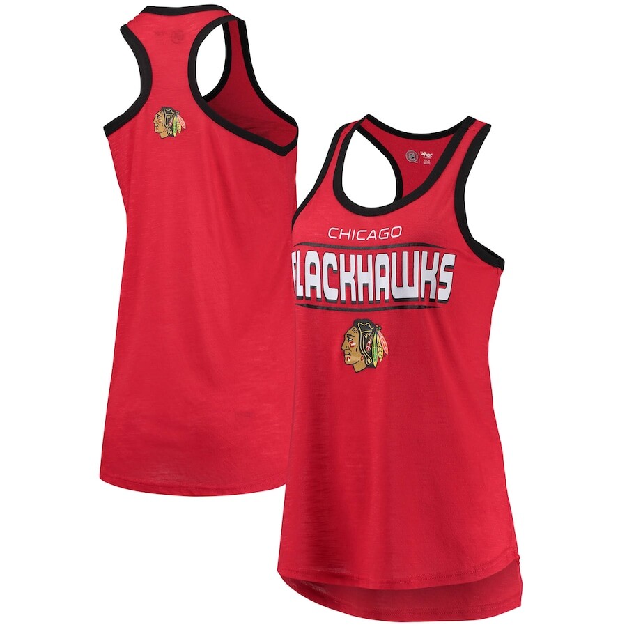 

Топ G-III Sports by Carl Banks Chicago Blackhawks, красный