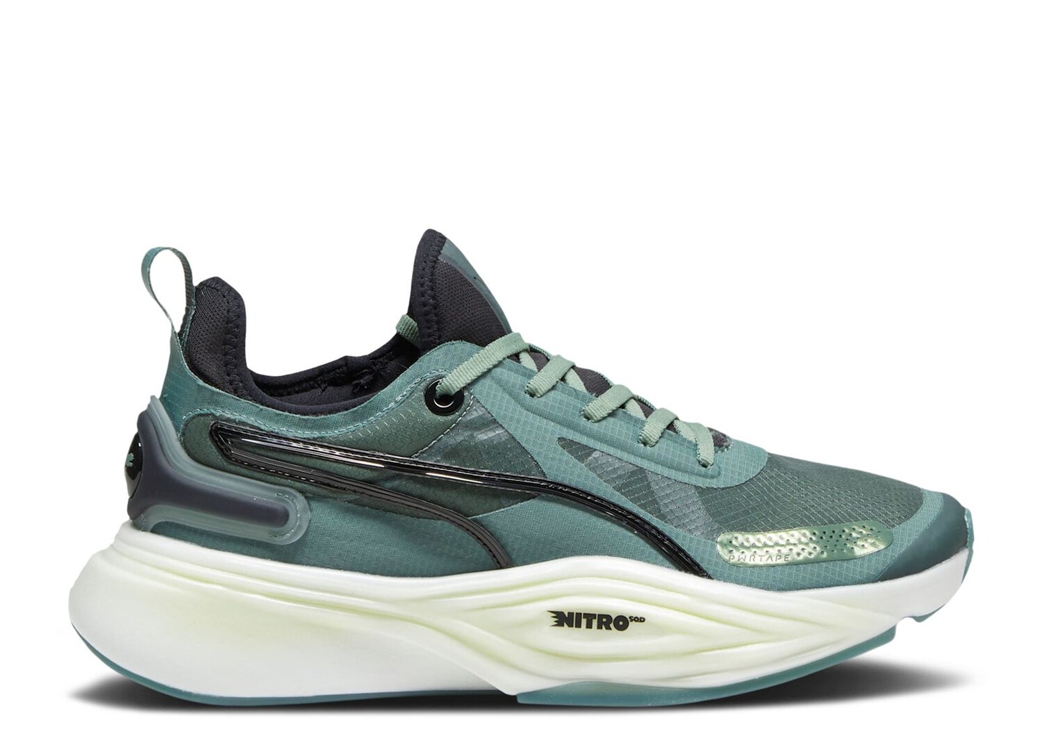 

Кроссовки Puma Pwr Xx Nitro Squared 'Eucalyptus Black', зеленый
