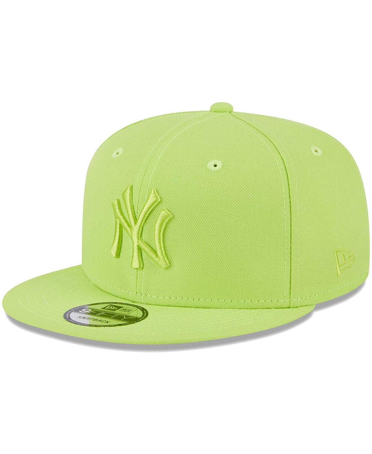 

Мужская неоново-зеленая бейсболка New York Yankees Spring Color Basic 9FIFTY Snapback New Era