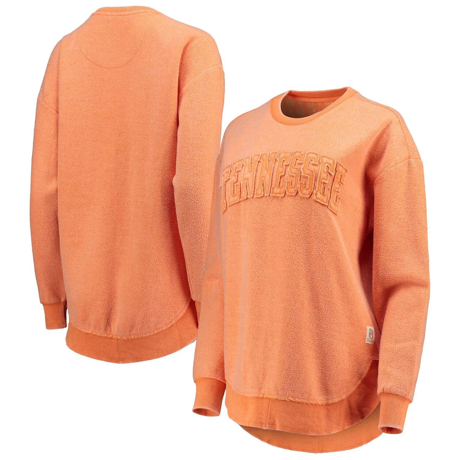 

Женский пуловер с пончовилем Pressbox Tennessee Orange Tennessee Volunteers
