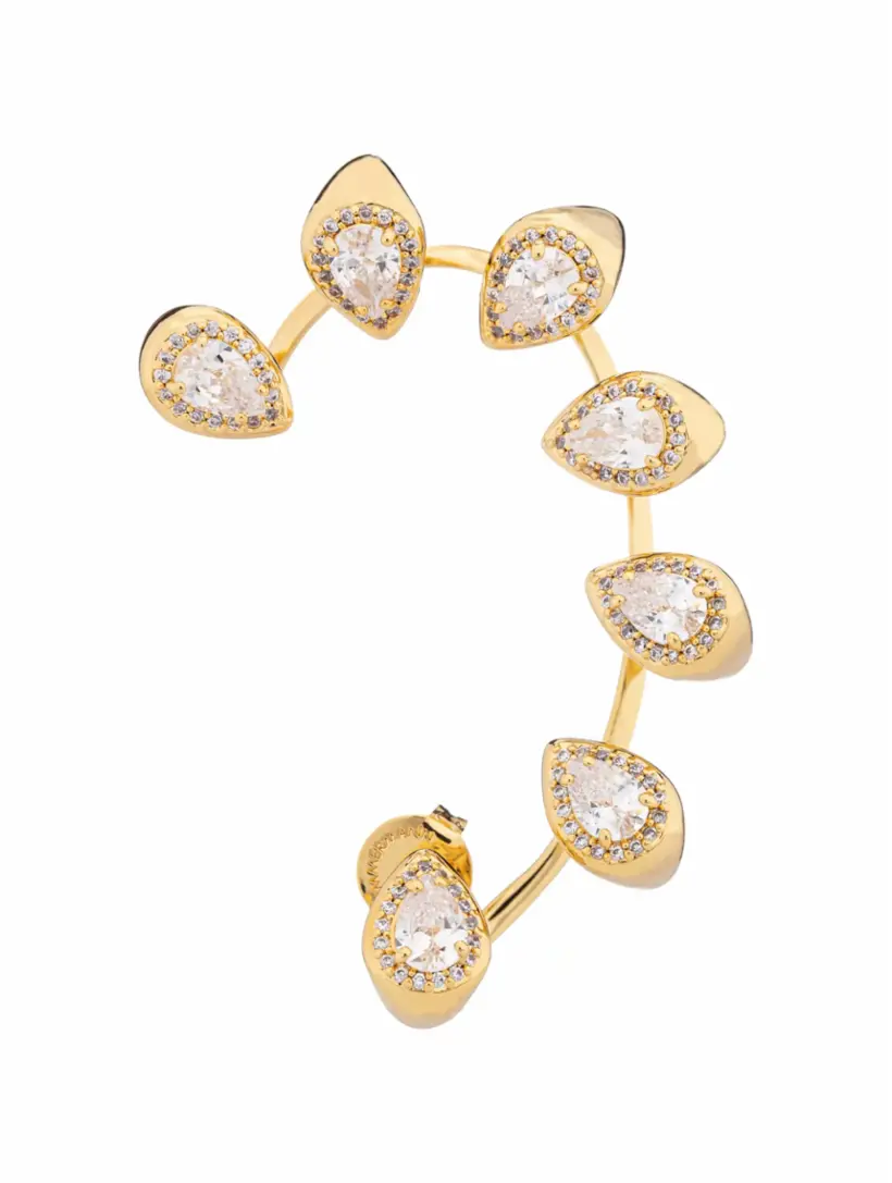 

Моно серьга-кафф Radiant Zimmermann, золотистый