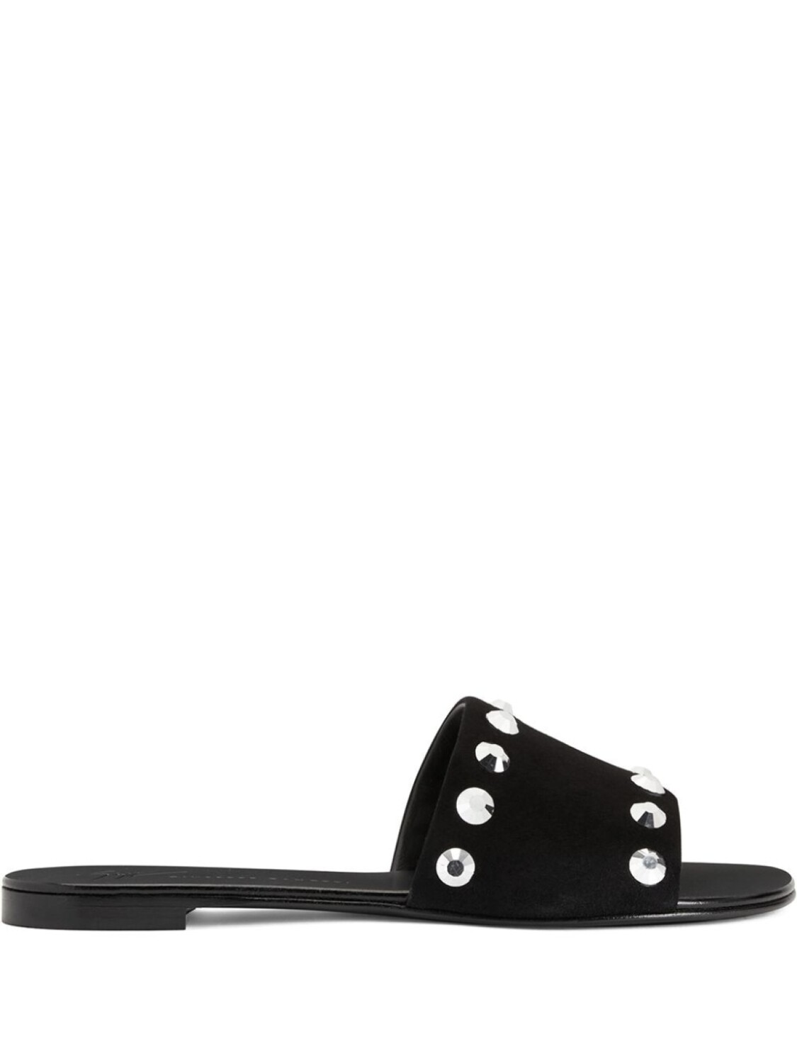 

Giuseppe Zanotti сандалии Shirley с кристаллами, черный