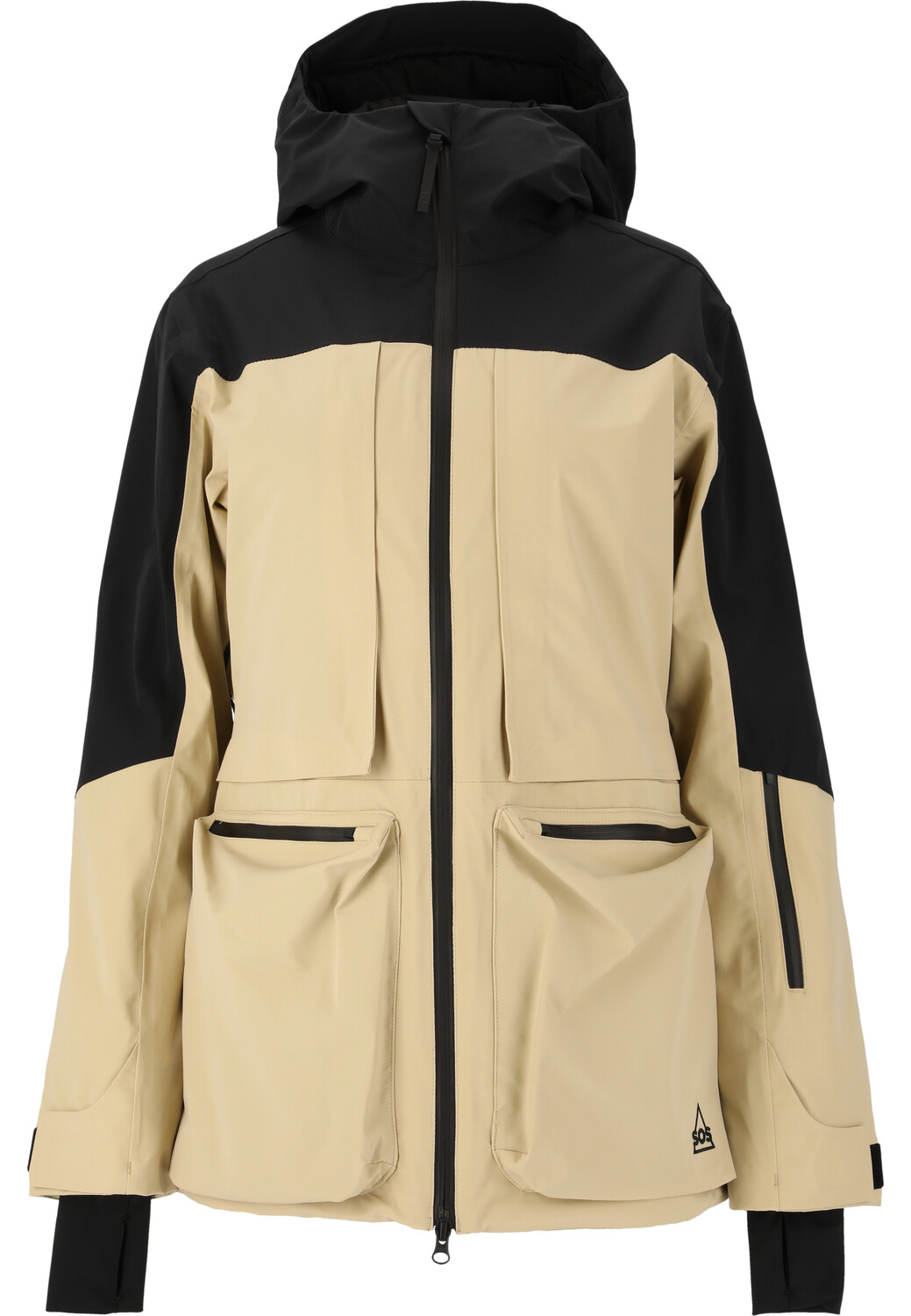 

Лыжная куртка SOS Skijacke Straja, цвет 1161 White Pepper