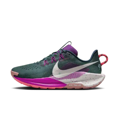 

Кроссовки Nike Pegasus Trail 5, цвет Armory Navy/Vivid Grape/Green Frost/Phantom