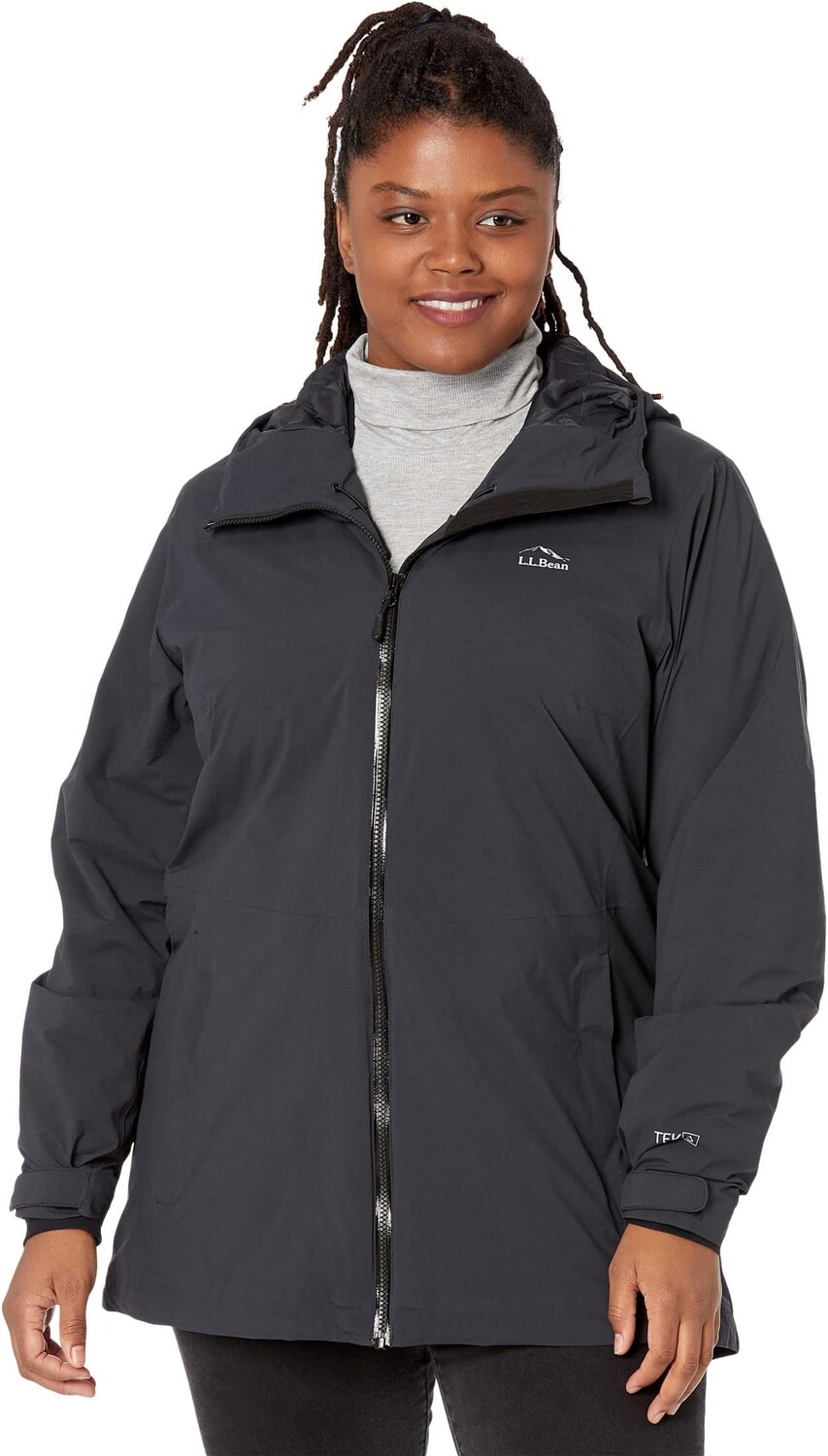 

Водонепроницаемая компактная куртка Primaloft L.L.Bean, черный
