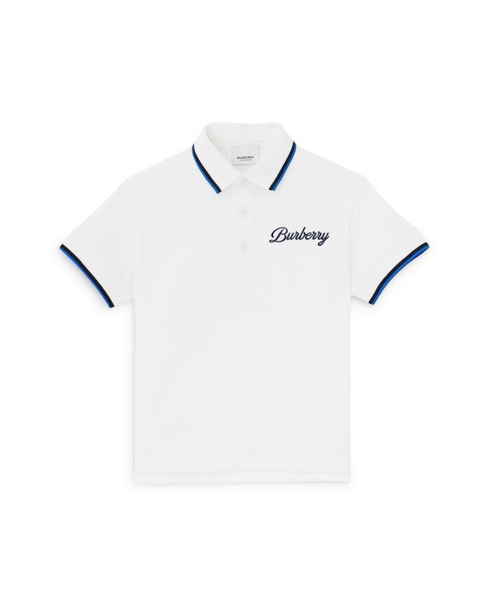 

Рубашка поло из хлопка пике с надписью Langton Logo для мальчиков - Little Kid, Big Kid Burberry