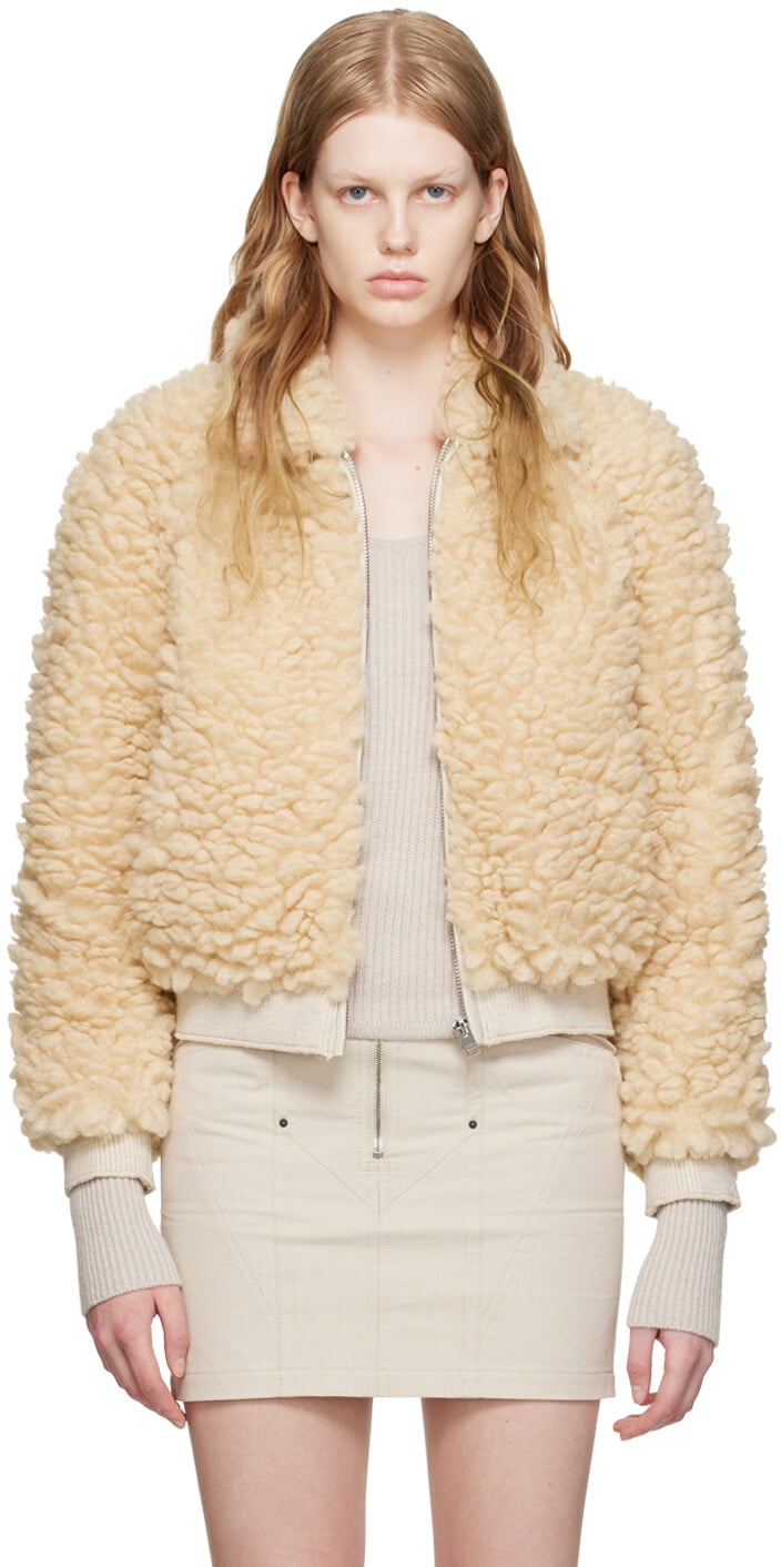 

Желтый бомбер Isabel Marant Salvia