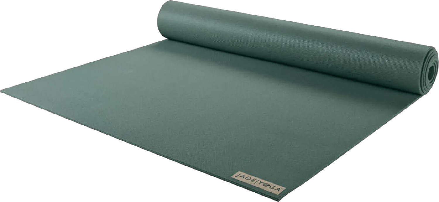 переработанный коврик для йоги сари jade мультиколор Профессиональный коврик для йоги Harmony Jade, зеленый