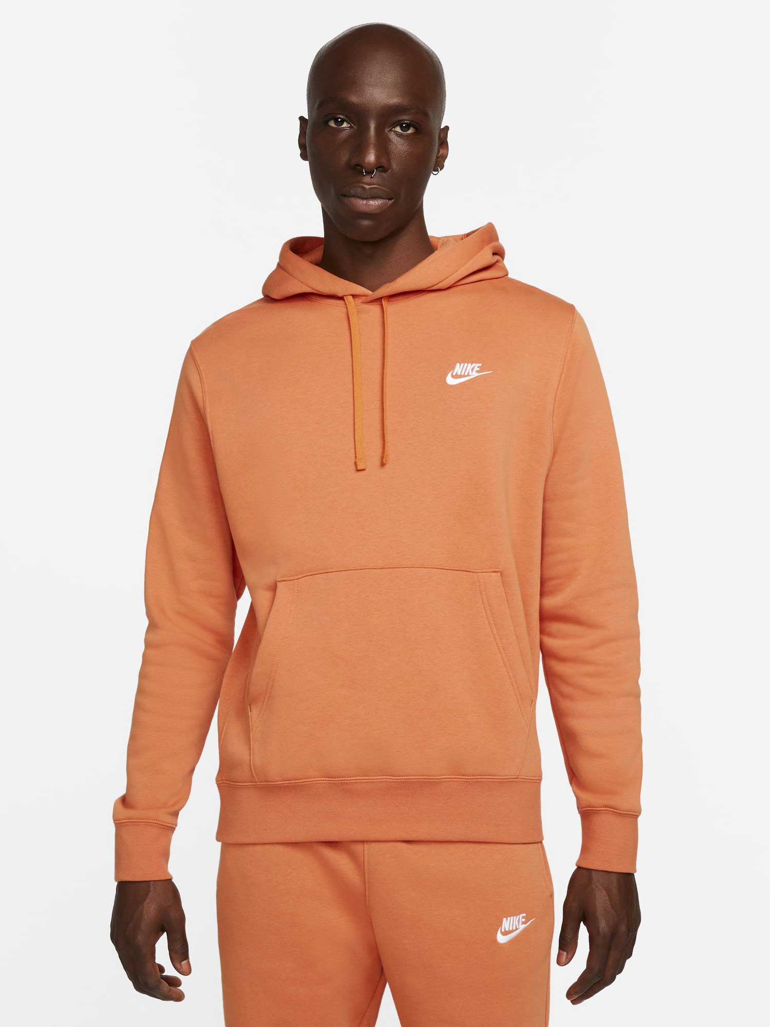 

Толстовка Nike M NSW CLUB HOODIE PO BB, оранжевый